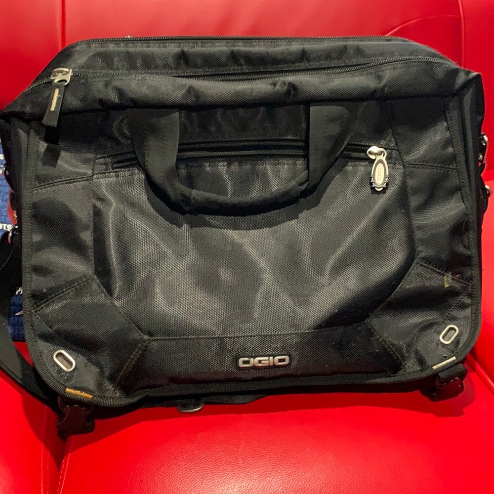 Large briefcase for work.